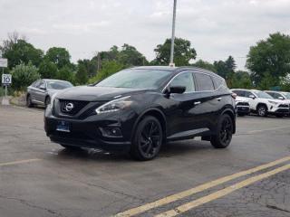 Used 2018 Nissan Murano Midnight Edition AWD, Leather, Pano, Nav, CarPlay + Android, 360 Cam, New Tires & New Brakes ! for sale in Guelph, ON