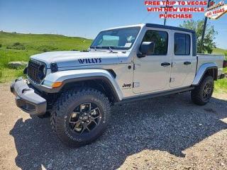 New 2024 Jeep Gladiator Willys 4x4 #133 for sale in Medicine Hat, AB