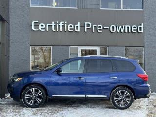 Used 2017 Nissan Pathfinder PLATINUM w/ NAVI / PANO ROOF / TOP MODEL for sale in Calgary, AB