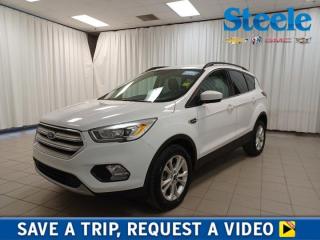 Our 2019 Ford Escape SEL 4WD in Oxford White is better than ever! Powered by a TurboCharged 1.5 Litre EcoBoost 4 Cylinder generating 179hp paired to a paddle-shifted 6 Speed Automatic transmission. Our Four Wheel Drive SUV handles beautifully with precise steering, incredible response, agility, and approximately 7.8L/100km on the highway. This Escape turns heads; check out the prominent hexagonal upper grille, sparkle-silver wheels, dual chrome exhaust tips, fog lamps, sculpted hood, and athletic stance. The SEL interior greets you with plenty of cargo-carrying capacity to accommodate your next adventure, as well as amenities such as 60/40 split-fold-flat rear seatbacks, heated front along with a 10-way power driver seat, dual climate control, and a rearview camera. Enjoy tech features such as AM/FM/CD/MP3, available satellite radio, and SYNC Enhanced Voice Recognition Communication and Entertainment System. Carefully constructed by Ford, offering peace of mind with advanced airbags, stability control, SOS post-crash alert, tire pressure monitoring, and traction control. MyKey even lets you customize features such as speed and volume controls for the young drivers of the family. Delivering versatility, utility, efficiency, and style, our Escape SEL is a terrific choice! Save this Page and Call for Availability. We Know You Will Enjoy Your Test Drive Towards Ownership! Steele Chevrolet Atlantic Canadas Premier Pre-Owned Super Center. Being a GM Certified Pre-Owned vehicle ensures this unit has been fully inspected fully detailed serviced up to date and brought up to Certified standards. Market value priced for immediate delivery and ready to roll so if this is your next new to your vehicle do not hesitate. Youve dealt with all the rest now get ready to deal with the BEST! Steele Chevrolet Buick GMC Cadillac (902) 434-4100 Metros Premier Credit Specialist Team Good/Bad/New Credit? Divorce? Self-Employed?