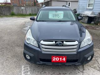 <div>2014 Subaru Outback 2.5i premium gray with black interior one owner clean carfax no accidents reported comes Loaded with AWD power windows and locks sunroof heated and power seats keyless entry and much more 6 months 6000 km assurant coast to coast warranty included looks and runs great </div>