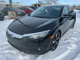 Used 2018 Honda Civic Touring Nav Leather Lane Assist Sun Roof Remote St for sale in Edmonton, AB