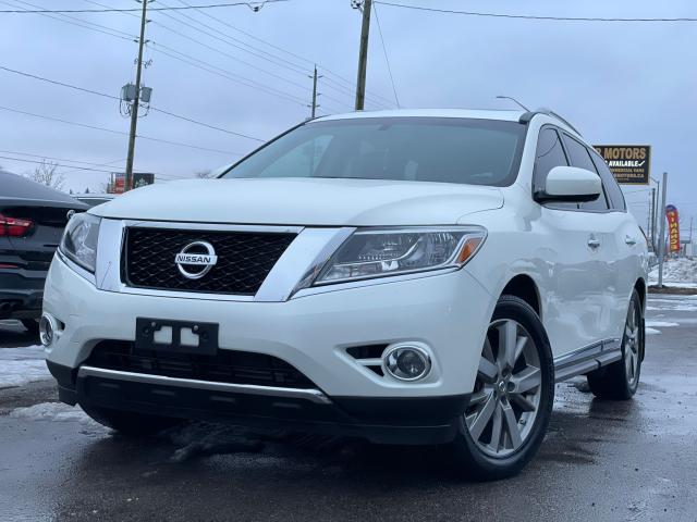 2015 Nissan Pathfinder Platinum AWD / CLEAN CARFAX / PANO / LEATHER / NAV Photo1