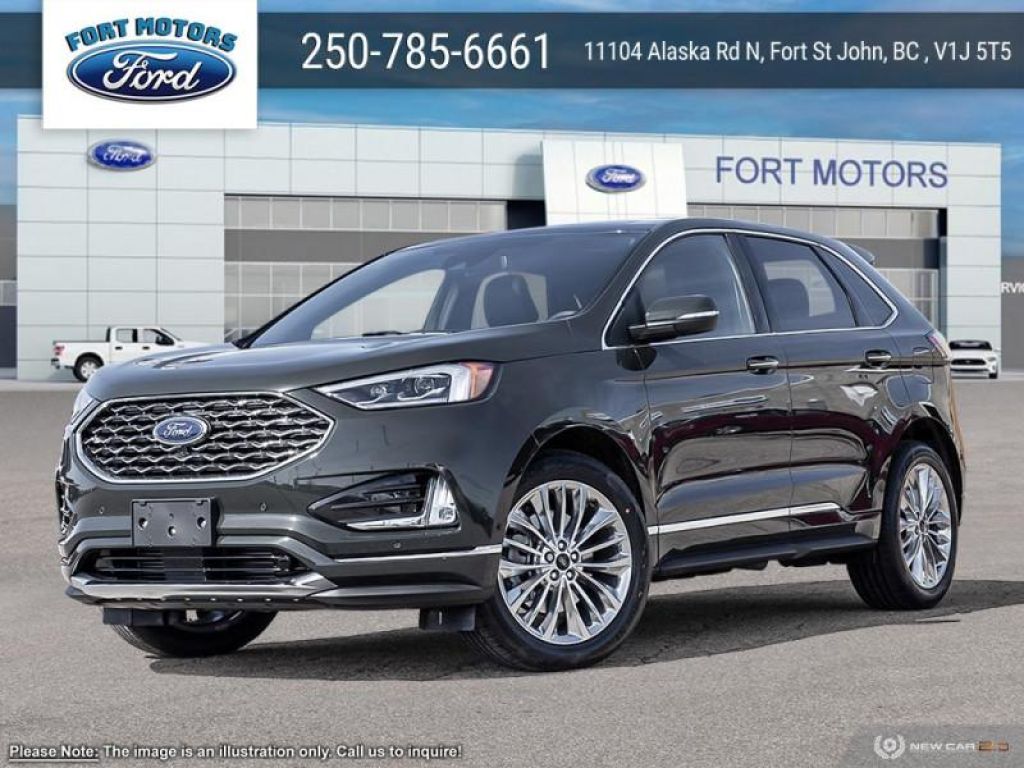 New 2024 Ford Edge Titanium - Navigation - Sunroof for Sale in Fort St John, British Columbia