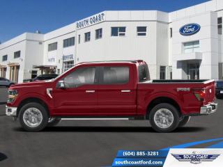 <b>Leather Seats, Premium Audio, Wireless Charging, Sunroof, 20 Aluminum Wheels!</b><br> <br>   The Ford F-150 is for those who think a day off is just an opportunity to get more done. <br> <br>Just as you mould, strengthen and adapt to fit your lifestyle, the truck you own should do the same. The Ford F-150 puts productivity, practicality and reliability at the forefront, with a host of convenience and tech features as well as rock-solid build quality, ensuring that all of your day-to-day activities are a breeze. Theres one for the working warrior, the long hauler and the fanatic. No matter who you are and what you do with your truck, F-150 doesnt miss.<br> <br> This rapid red metallic tinted clearcoat Crew Cab 4X4 pickup   has a 10 speed automatic transmission and is powered by a  400HP 3.5L V6 Cylinder Engine.<br> <br> Our F-150s trim level is XLT. This XLT trim steps things up with running boards, dual-zone climate control and a 360 camera system, along with great standard features such as class IV tow equipment with trailer sway control, remote keyless entry, cargo box lighting, and a 12-inch infotainment screen powered by SYNC 4 featuring voice-activated navigation, SiriusXM satellite radio, Apple CarPlay, Android Auto and FordPass Connect 5G internet hotspot. Safety features also include blind spot detection, lane keep assist with lane departure warning, front and rear collision mitigation and automatic emergency braking. This vehicle has been upgraded with the following features: Leather Seats, Premium Audio, Wireless Charging, Sunroof, 20 Aluminum Wheels, Tow Package, Spray-in Bed Liner. <br><br> View the original window sticker for this vehicle with this url <b><a href=http://www.windowsticker.forddirect.com/windowsticker.pdf?vin=1FTFW3L81RFA51903 target=_blank>http://www.windowsticker.forddirect.com/windowsticker.pdf?vin=1FTFW3L81RFA51903</a></b>.<br> <br>To apply right now for financing use this link : <a href=https://www.southcoastford.com/financing/ target=_blank>https://www.southcoastford.com/financing/</a><br><br> <br/>    0% financing for 60 months. 2.99% financing for 84 months. <br> Buy this vehicle now for the lowest bi-weekly payment of <b>$508.74</b> with $0 down for 84 months @ 2.99% APR O.A.C. ( Plus applicable taxes -  $595 Administration Fee included    / Total Obligation of $92591  ).  Incentives expire 2024-04-30.  See dealer for details. <br> <br>Call South Coast Ford Sales or come visit us in person. Were convenient to Sechelt, BC and located at 5606 Wharf Avenue. and look forward to helping you with your automotive needs. <br><br> Come by and check out our fleet of 20+ used cars and trucks and 120+ new cars and trucks for sale in Sechelt.  o~o