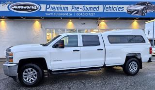 Used 2017 Chevrolet Silverado 2500 HD CREW CAB LONG BOX DURAMAX 4WD *CANOPY, CAMERA* for sale in Langley, BC