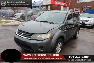 Used 2008 Mitsubishi Outlander 4WD 4dr ES for sale in Brampton, ON