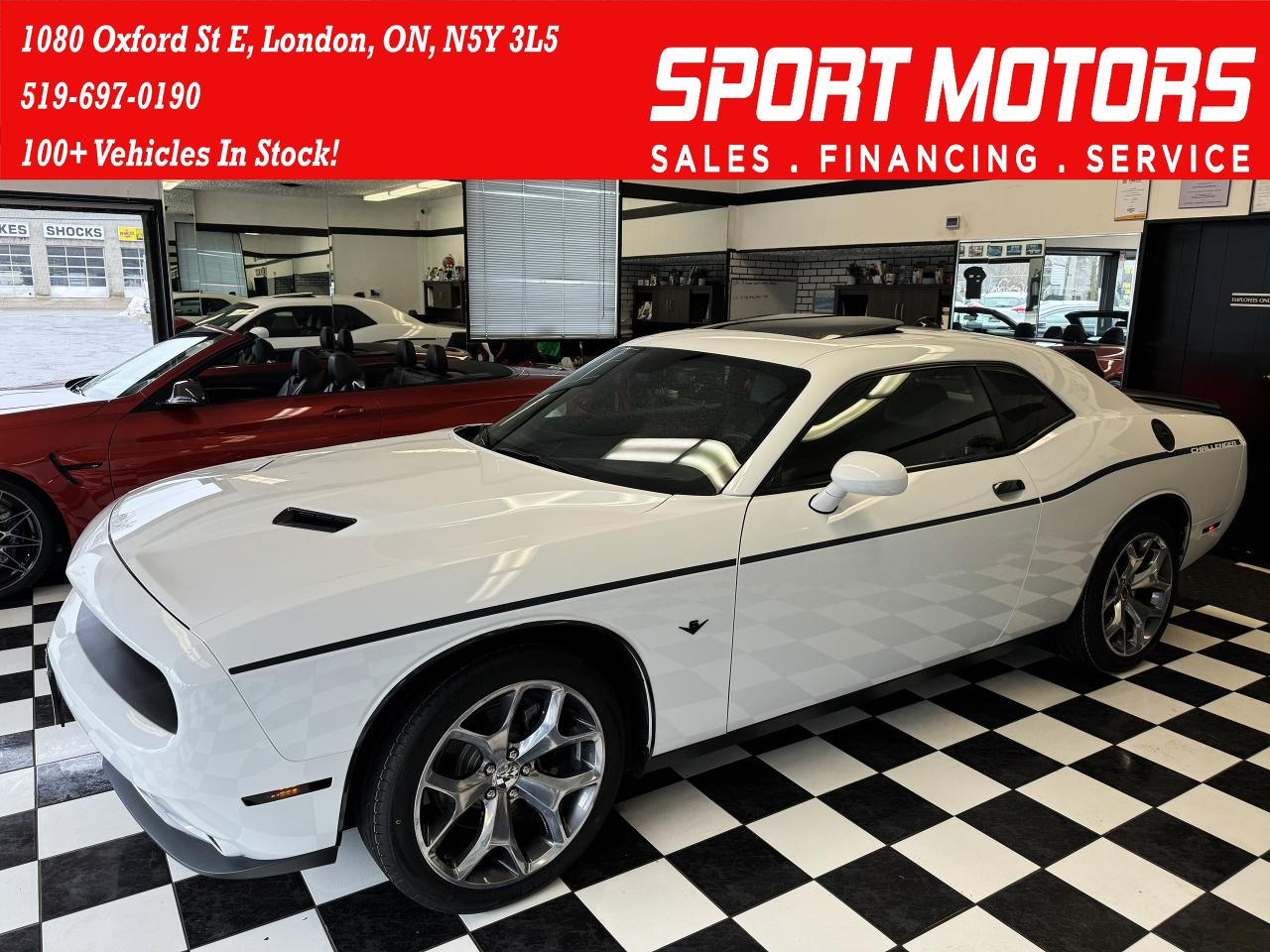 2016 Dodge Challenger SXT PLUS+Roof+Cooled Leather+Camera+ACCIDENT FREE