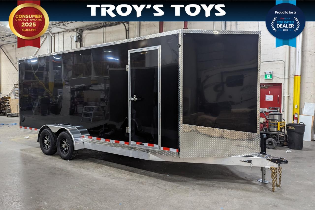 2024 Canadian Trailer Company 7x20 V-Nose Cargo Trailer Aluminum Tandem Axle