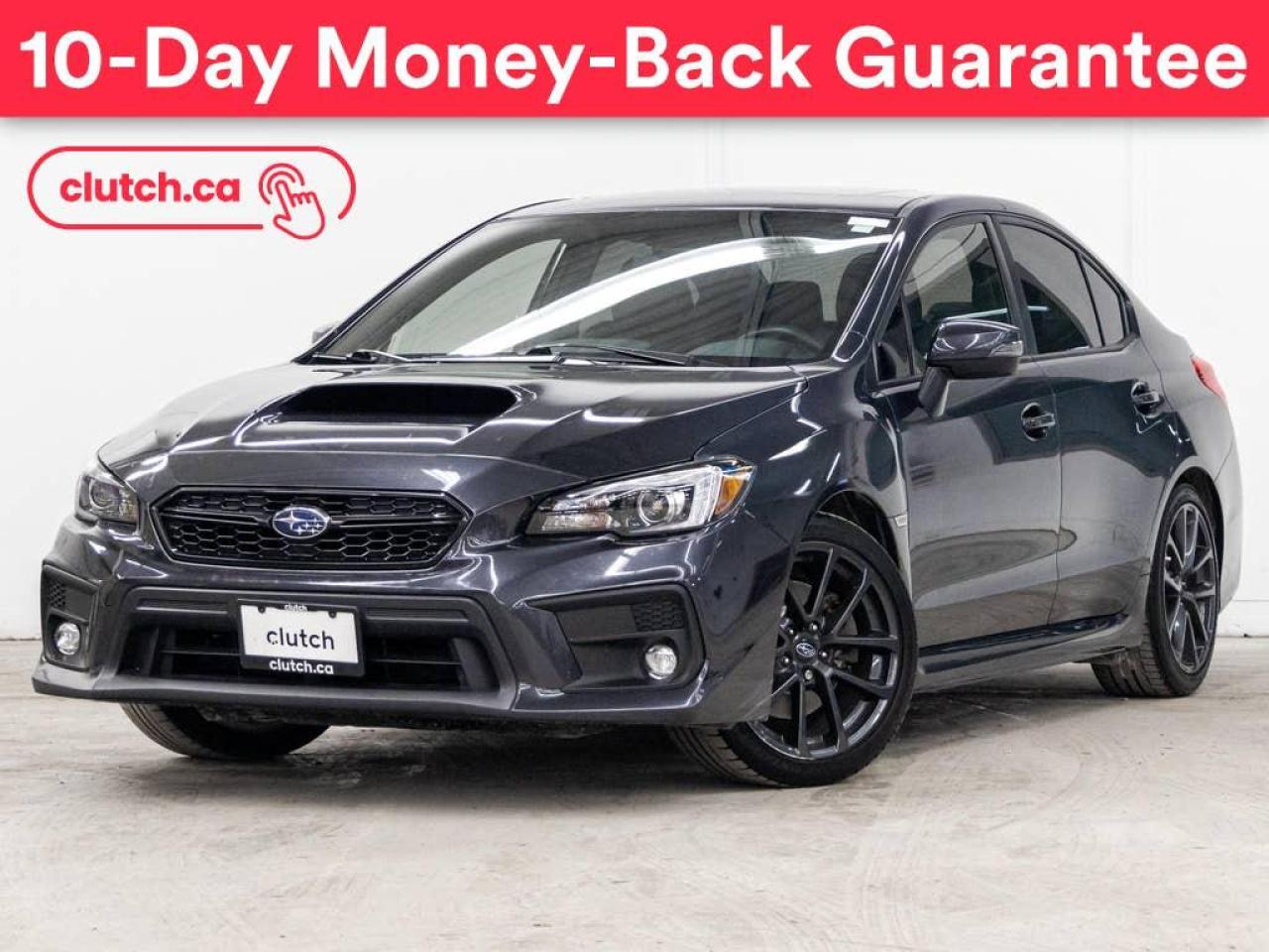 Used 2019 Subaru WRX Sport-Tech AWD w/ Apple CarPlay & Android Auto, Bluetooth, Nav for Sale in Toronto, Ontario