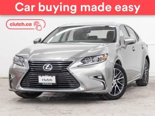Used 2016 Lexus ES 350 Base w/ Rearview Cam, Bluetooth, Nav for sale in Toronto, ON
