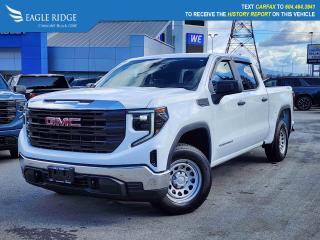 Used 2023 GMC Sierra 1500 Pro 4x4, Heated Seats, Engine control stop start, Navigation for sale in Coquitlam, BC