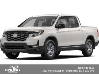 New 2024 Honda Ridgeline TrailSport PRICE INCLUDES: FREIGHT & PDI, ALL SEASON MATS, BLOCK HEATER, PAINT PROTECTION FILM, PREMIUM PAINT for sale in Cranbrook, BC