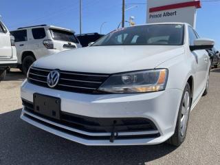 This 2015 Jetta is an absolute fuel miser! It comes with an automatic transmission, back up camera, Bluetooth, heated seats and much more. This vehicle will save you money on fuel and youll have fun doing it!All pre-owned vehicles at Prince Albert Toyota come with a 120 multipoint inspection and a fresh oil change so you can buy with confidence.