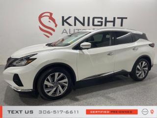 Used 2021 Nissan Murano SL | Accident Free | Navigation | Apple CarPlay | Android Auto for sale in Moose Jaw, SK