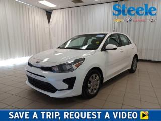 Our nimble 2021 Kia Rio 5-Door LX+ Hatchback in Snow White Pearl is ready to help you get up and go! Powered by a peppy 1.6 Litre 4 Cylinder supplying 120hp tethered to an intelligent CVT for a smart approach to efficiency. As a result, this Front Wheel Drive hatchback returns approximately 5.9L/100km on the highway while offering an agile ride youll really appreciate in the city. The athletic design of our Rio is also enhanced by upscale cues like automatic headlights, heated power mirrors, splash guards, and a rear spoiler. Packed with driver-focused equipment, our LX+ is certainly big on comfort and will surprise you with cloth front seats and a leather steering wheel. Fill up the roomy rear cargo space, crank up the tunes on the four-speaker audio system with a 5-inch display, and stay connected as you go with Bluetooth. Everyday life gets a lot easier with features like those along for the ride! Kia lets you drive with confidence, too, knowing youre protected by a rearview camera, electronic stability control, ABS, advanced airbags, and other safety measures for your peace of mind. With all that and more, our Rio 5-Door should be No. 1 on your shopping list! Save this Page and Call for Availability. We Know You Will Enjoy Your Test Drive Towards Ownership! Steele Chevrolet Atlantic Canadas Premier Pre-Owned Super Center. Being a GM Certified Pre-Owned vehicle ensures this unit has been fully inspected fully detailed serviced up to date and brought up to Certified standards. Market value priced for immediate delivery and ready to roll so if this is your next new to your vehicle do not hesitate. Youve dealt with all the rest now get ready to deal with the BEST! Steele Chevrolet Buick GMC Cadillac (902) 434-4100 Metros Premier Credit Specialist Team Good/Bad/New Credit? Divorce? Self-Employed?