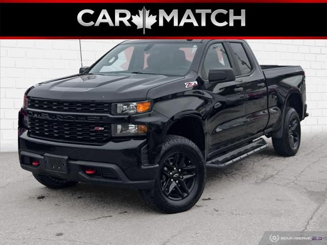 2019 Chevrolet Silverado 1500 CUSTOM TRAIL BOSS / 4X4 / EXT CAB / V8