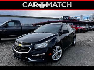 Used 2015 Chevrolet Cruze 2LT / MANUAL / HEATED SEATS / YOU SAFETY YOU SAVE for sale in Cambridge, ON
