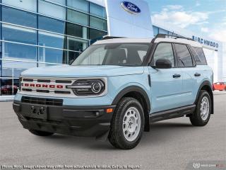 New 2024 Ford Bronco Sport Heritage 4WD | Heated Seats | Tow Package | Remote Start for sale in Winnipeg, MB