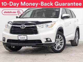 Used 2016 Toyota Highlander XLE AWD w/ Rearview Cam, Bluetooth, Nav for sale in Toronto, ON