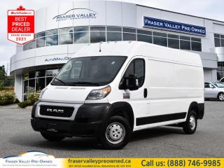 Used 2021 RAM Cargo Van ProMaster 2500 High Roof 159  Clean for sale in Abbotsford, BC