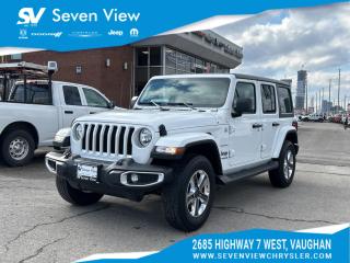 Used 2021 Jeep Wrangler Unlimited Sahara 4x4 APPLE CARPLAY/2.0 L TURBO for sale in Concord, ON