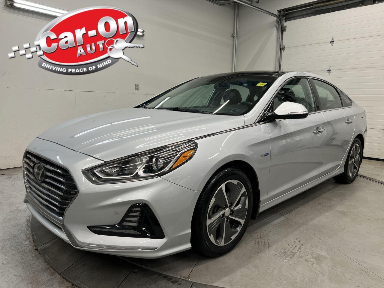 Used 2018 Hyundai Sonata Hybrid GLS | PANO ROOF | LEATHER | BLIND SPOT | CARPLAY for sale in Ottawa, ON