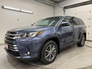Used 2019 Toyota Highlander XLE AWD| 8-PASS | LOW KMS! | SUNROOF | HTD LEATHER for sale in Ottawa, ON
