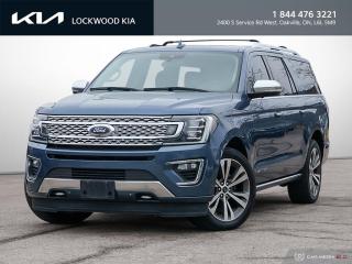 Used 2020 Ford Expedition Platinum Max 4x4 - CLEAN CARFAX | LOADED! for sale in Oakville, ON