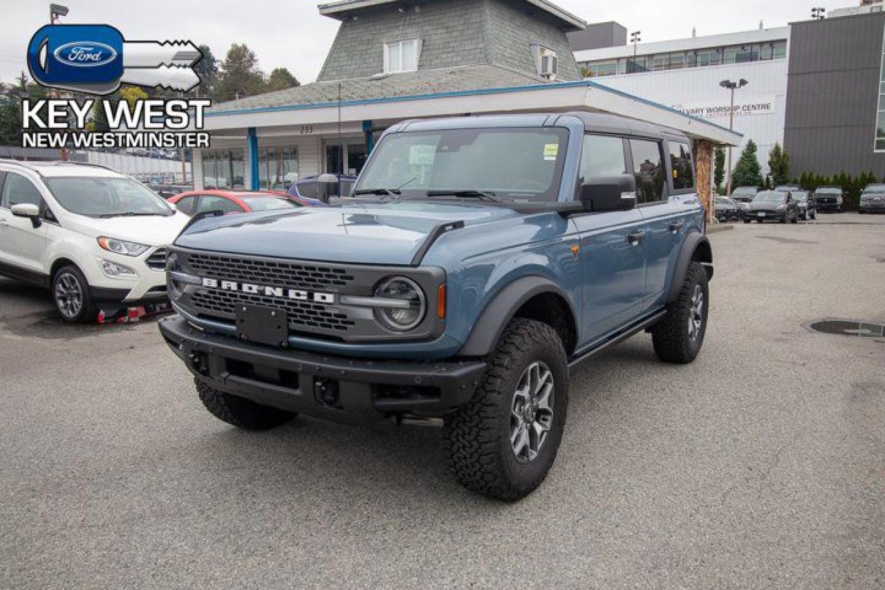 New 2024 Ford Bronco Badlands 4x4 High Pkg Lux Pkg Co-Pilot360 Leather/Vinyl for sale in New Westminster, BC