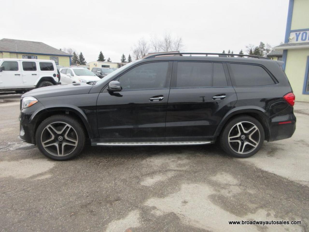 2019 Mercedes-Benz GLS 550 LOADED ALL-WHEEL DRIVE 7 PASSENGER 4.7L - V8.. BENCH & 3RD ROW.. NAVIGATION.. POWER SUNROOF.. DVD HEADRESTS.. LEATHER.. HEATED SEATS & WHEEL.. Photo2