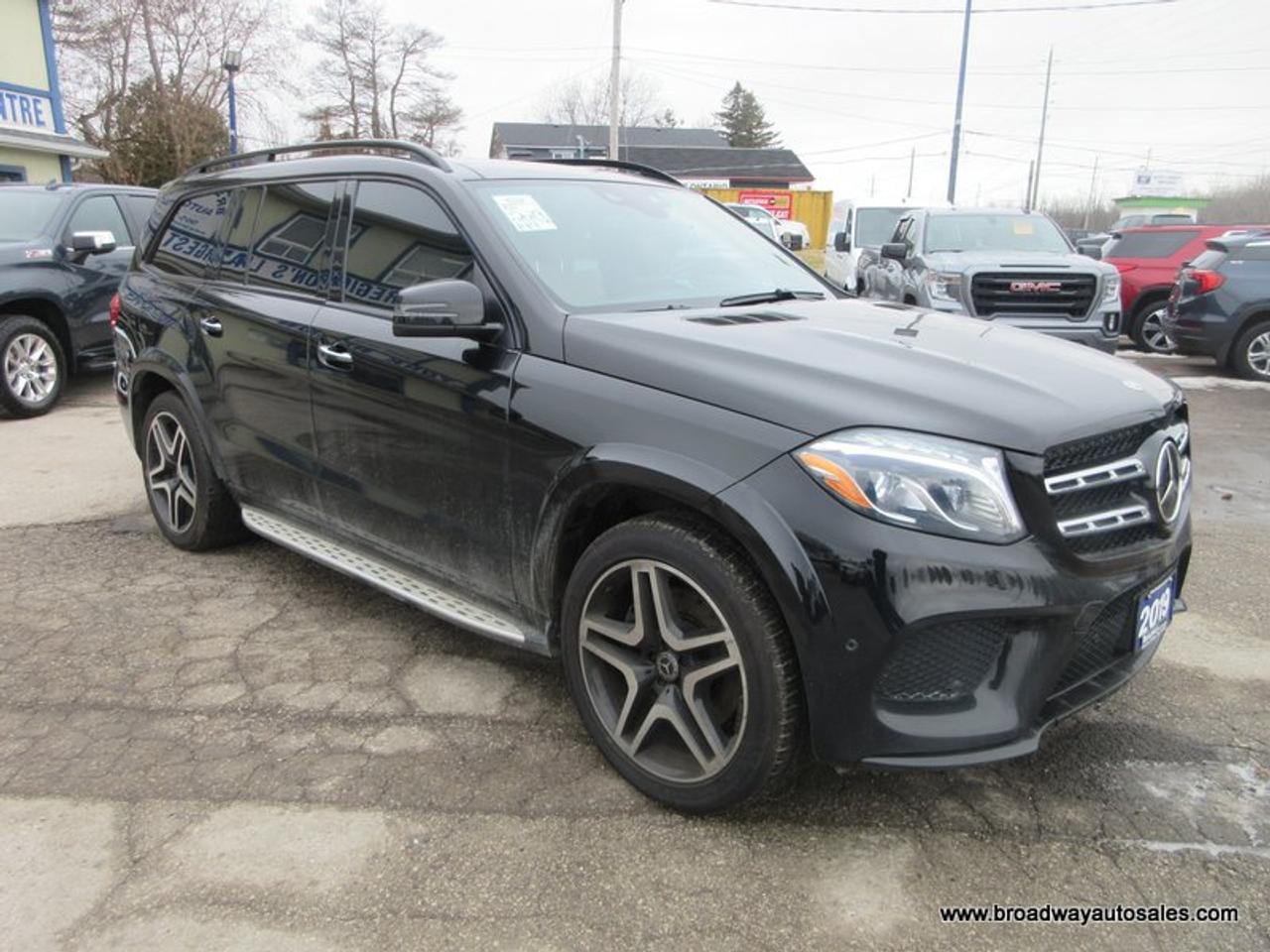 2019 Mercedes-Benz GLS 550 LOADED ALL-WHEEL DRIVE 7 PASSENGER 4.7L - V8.. BENCH & 3RD ROW.. NAVIGATION.. POWER SUNROOF.. DVD HEADRESTS.. LEATHER.. HEATED SEATS & WHEEL.. Photo4