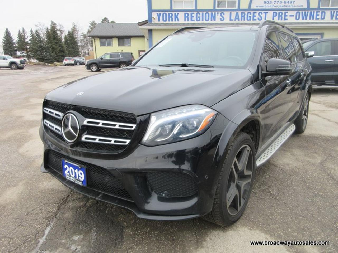 2019 Mercedes-Benz GLS 550 LOADED ALL-WHEEL DRIVE 7 PASSENGER 4.7L - V8.. BENCH & 3RD ROW.. NAVIGATION.. POWER SUNROOF.. DVD HEADRESTS.. LEATHER.. HEATED SEATS & WHEEL.. Photo