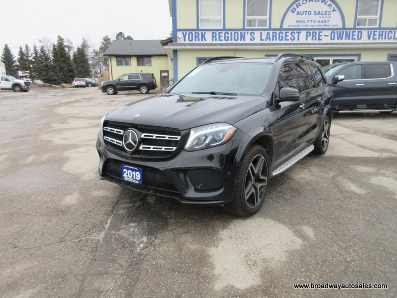 2019 Mercedes-Benz GLS 550 LOADED ALL-WHEEL DRIVE 7 PASSENGER 4.7L - V8.. BENCH & 3RD ROW.. NAVIGATION.. POWER SUNROOF.. DVD HEADRESTS.. LEATHER.. HEATED SEATS & WHEEL.. Photo