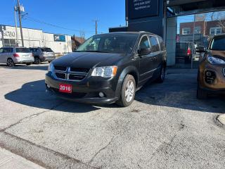 Used 2016 Dodge Grand Caravan Crew - Leather - Heated Steering Wheel - Heated Seats - No Accidents for sale in North York, ON