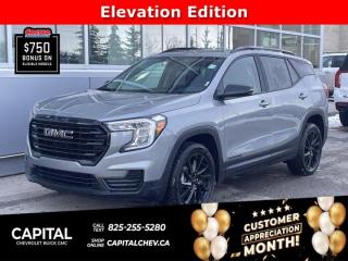 This GMC Terrain delivers a Turbocharged Gas I4 1.5L/-TBD- engine powering this Automatic transmission. ENGINE, 1.5L TURBO DOHC 4-CYLINDER, SIDI, VVT (175 hp [131.3 kW] @ 5800 rpm, 203 lb-ft of torque [275.0 N-m] @ 2000 - 4000 rpm) (STD), Wireless Apple CarPlay/Wireless Android Auto, Windows, power with rear Express-Down.* This GMC Terrain Features the Following Options *Windows, power with front passenger Express-Down, Window, power with driver Express-Up/Down, Wi-Fi Hotspot capable (Terms and limitations apply. See onstar.ca or dealer for details.), Wheels, 17 x 7 (43.2 cm x 17.8 cm) Silver painted aluminum, Wheel, spare, 16 (40.6 cm) steel, USB data ports, 2, one type-A and one type-C includes auxiliary input jack, located in front centre storage bin, USB charging-only ports, 2, located on the rear of the centre console, Trim, Black lower body, Transmission, 9-speed automatic 9T45, electronically-controlled with overdrive, Trailering provisions, 1500 lbs. (680 kg).* Visit Us Today *Test drive this must-see, must-drive, must-own beauty today at Capital Chevrolet Buick GMC Inc., 13103 Lake Fraser Drive SE, Calgary, AB T2J 3H5.