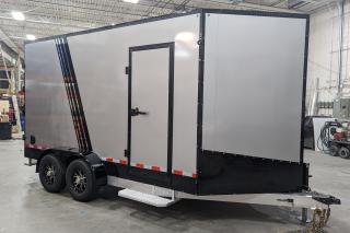 New 2024 Canadian Trailer Company 7x14 V Nose Cargo Trailer Aluminum Tandem Axle for sale in Guelph, ON