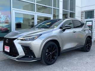 Used 2022 Lexus NX 350 F SPORT 2-ONLY 22,631 KMS! for sale in Cobourg, ON