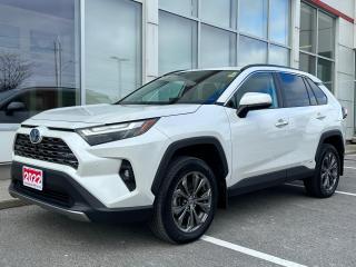 Used 2022 Toyota RAV4 Hybrid Limited HYBRID LIMITED-NAVI+COOLED SEATS! for sale in Cobourg, ON