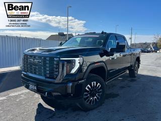 Used 2024 GMC Sierra 2500 HD Denali Ultimate DURAMAX 6.6L V8 WITH REMOTE START/ENTRY, HEATED SEATS, HEATED STEERING WHEEL, VENTILATED SEATS, SUNROOF, MULTI-PRO TAILGATE, MASSAGING SEATS for sale in Carleton Place, ON