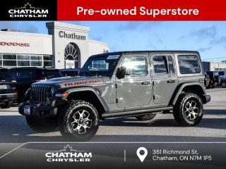 Used 2019 Jeep Wrangler Unlimited Rubicon UNLIMITED RUBICON 6 SPEED MANUAL NAVIGATION HEATED for sale in Chatham, ON