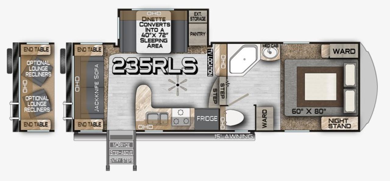 2024 Fox Mountain 235RLS 