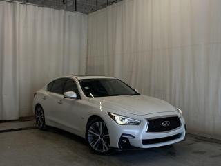 Used 2020 Infiniti Q50 Signature Edition for sale in Sherwood Park, AB