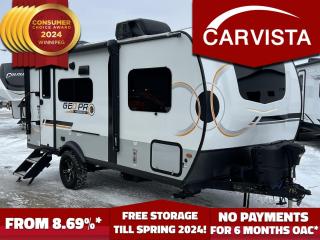 FREE STORAGE TILL SPRING 2024! Come see why Carvista has been the Consumer Choice Award Winner for 4 consecutive years! 2021-2024! Dont play the waiting game, our units are instock, no pre-order necessary!!                                  

 WAS $45999 MSRP NEW, SAVE THOUSANDS FROM NEW!

Specs:

2022 Forest River Geo Pro 19FBS Travel Trailer Camper

*SOLAR EQUIPPED*

19’ unit – 20.67’ overall

Fiberglass body material

3375 lbs dry weight

4479 GVWR

1104 lbs Cargo weight

495 lbs hitch weight

11’ power awning with LED lighting

Max Sleeping Count – 4

1 queen bed

1 convertible sofa bed

1 slide outs

13500 BTU AC UNIT

20000 BTU Heater

6 gallon gas/electric hot water heater

Looking to elevate your outdoor adventures to the next level? Look no further than the 2022 Forest River Geo Pro 19FBS! Crafted with precision engineering and designed for comfort and convenience, this travel trailer is your ticket to unforgettable journeys in the lap of nature.

Specifications:

Model: Forest River Geo Pro 19FBS
Year: 2022
Length: 20 feet
Sleeps: Up to 4 people
Weight: 3,300 lbs (approx.)
Fresh Water Capacity: 37 gallons
Gray Water Capacity: 30 gallons
Black Water Capacity: 30 gallons
Power: 30 amp service with integrated Solar System
Construction: Aluminum frame, fiberglass sidewalls
Amenities: Full bathroom, kitchen, convertible dinette, entertainment center

Features:

Compact Design, Spacious Living: Despite its compact footprint, the Geo Pro 19FBS maximizes space efficiency, offering ample room for relaxation and entertainment. The interior layout is thoughtfully designed to provide comfort without compromising on functionality.

Luxurious Comfort: Step inside to discover a cozy living area complete with plush seating, perfect for unwinding after a day of exploration. The convertible dinette provides flexible seating and sleeping options, accommodating guests with ease.

Fully Equipped Kitchen: Whip up delicious meals on the go with the well-appointed kitchen, featuring a refrigerator, microwave, cooktop, and ample storage space for all your culinary essentials. Whether its a quick breakfast or a gourmet dinner, cooking in the great outdoors has never been easier.

Convenience at Your Fingertips: The Geo Pro 19FBS is equipped with modern conveniences to enhance your camping experience. Stay connected with USB charging ports and optional WiFi connectivity. With LED lighting throughout, youll enjoy energy-efficient illumination day and night.

Adventure-Ready: Designed for off-grid adventures, the Geo Pro 19FBS is equipped with solar panel prepping, allowing you to harness the power of the sun for sustainable energy. With optional solar panels, you can enjoy extended stays in remote locations without sacrificing comfort.

Outdoor Living: Embrace outdoor living with the Geo Pros exterior features, including an awning for shade on sunny days and outdoor speakers for enjoying your favorite music under the stars. With exterior storage compartments, you can bring along all your gear for outdoor activities without cluttering the interior space.

Options:

Off-Road Package: Take your adventures off the beaten path with upgraded off-road tires, increased ground clearance, and reinforced chassis for rugged terrain.
Entertainment Upgrade: Enhance your outdoor entertainment experience with a flat-screen TV and premium sound system.

Dont miss out on the opportunity to own the Forest River Geo Pro 19FBS and embark on unforgettable adventures with family and friends. Contact us today to schedule a viewing and start planning your next journey into the great outdoors!

Come see why Carvista has been the Consumer Choice Award Winner for 4 consecutive years! 2021, 2022, 2023 AND 2024! Dont play the waiting game, our units are instock, no pre-order necessary!! See for yourself why Carvista has won this prestigious award and continues to serve its community. Carvista Approved! Our RVista package includes a complete inspection of your camper that includes general testing of the camper systems! We pride ourselves in providing the highest quality trailers possible, and include a rigorous detail to ensure you get the cleanest trailer around.

Prices and payments exclude GST OR PST 

Carvista Inc. Dealer Permit # 1211

Category: Used Camper

Units may not be exactly as shown, please verify all details with a sales person.