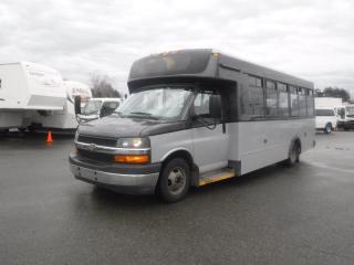 Used 2017 Chevrolet Express G4500 21 Passenger Bus with Wheelchair Accessibility for sale in Burnaby, BC