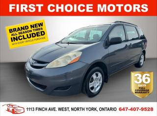 Used 2006 Toyota Sienna CE ~AUTOMATIC, FULLY CERTIFIED WITH WARRANTY!!!~ for sale in North York, ON