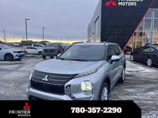 Frontier Mitsubishi offers a huge selection of new Mitsubishi models or quality pre-owned vehicles from other top manufacturers. Our knowledgeable sales staff are always happy to guide you through the process of finding your next vehicle. Free Delivery of Any New or Used Vehicle in Western Canada. Partnered with 13 Lending Institutions to make sure you get the best interest rate and approval possible. Centralized Customer Service Department to ensure you have the help when you need it. This SUV gives you versatility, style and comfort all in one vehicle. At home in the country and in the city, this 2024 4WD Mitsubishi Outlander ES has been wonderfully refined to handle any occasion. Smooth steering, superior acceleration and a supple ride are just a few of its qualities. This is about the time when youre saying it is too good to be true, and let us be the ones to tell you, it is absolutely true. Just what youve been looking for. With quality in mind, this vehicle is the perfect addition to take home. *Every reasonable effort is made to ensure the accuracy of the information listed above. Vehicle pricing, incentives, options (including standard equipment), and technical specifications may not match the exact vehicle displayed. Please confirm with a sales representative the accuracy of this information. **Expires 2023/8/30