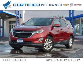 <b>Aluminum Wheels,  Apple CarPlay,  Android Auto,  Remote Start,  Heated Seats!</b><br> <br>    The Equinox is one of the best all around vehicles in its class. Youll be swooped away with its comfortable ride, roomy cabin and one of the best infotainment systems available. This  2019 Chevrolet Equinox is for sale today in Kingston. <br> <br>When Chevrolet designed the Equinox, they got every detail just right. Its the perfect size, roomy without being too big. This compact SUV pairs eye-catching style with a spacious and versatile cabin that’s been thoughtfully designed to put you at the centre of attention. This mid size crossover also comes packed with desirable technology and safety features. For a mid sized SUV, its hard to beat this Chevrolet Equinox. This  SUV has 84,884 kms. Its  cajun red* in colour  . It has an automatic transmission and is powered by a  170HP 1.5L 4 Cylinder Engine.  It may have some remaining factory warranty, please check with dealer for details. <br> <br> Our Equinoxs trim level is LT. Upgrading to this Equinox LT is a great choice as it comes loaded with aluminum wheels, HID headlights, a 7 inch touchscreen display with Apple CarPlay and Android Auto, active aero shutters for better fuel economy, an 8-way power driver seat and power heated outside mirrors. It also has a remote engine start, heated front seats, a rear view camera, 4G WiFi capability, steering wheel with audio and cruise controls, Teen Driver technology, Bluetooth streaming audio, StabiliTrak electronic stability control and a split folding rear seat to make loading and unloading large objects a breeze! This vehicle has been upgraded with the following features: Aluminum Wheels,  Apple Carplay,  Android Auto,  Remote Start,  Heated Seats,  Power Seat,  Rear View Camera. <br> <br>To apply right now for financing use this link : <a href=https://www.taylorautomall.com/finance/apply-for-financing/ target=_blank>https://www.taylorautomall.com/finance/apply-for-financing/</a><br><br> <br/><br>For more information, please call any of our knowledgeable used vehicle staff at (613) 549-1311!<br><br> Come by and check out our fleet of 80+ used cars and trucks and 150+ new cars and trucks for sale in Kingston.  o~o
