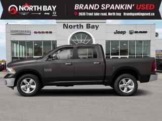 <b>Bluetooth,  SiriusXM,  Fog Lamps,  Aluminum Wheels,  Air Conditioning!</b><br> <br> <b>Out of town? We will pay your gas to get here! Ask us for details!</b><br><br> <br>13398km BELOW average! Built to conquer both rugged terrain and city streets with equal ease, this powerhouse of a truck combines impressive performance with eco-friendly efficiency. With its spacious Crew Cab design, youll have room for the whole crew and all your gear, making every journey comfortable and convenient. Whether youre tackling off-road trails or towing heavy loads, the EcoDiesel engine delivers remarkable power and fuel efficiency, ensuring you can go the distance without breaking the bank. Contact us today to book a test drive! <br><br>Fully inspected and reconditioned for years of driving enjoyment!, 1-Year SiriusXM Guardian Subscription, 6 Speakers, 7 Customizable Cluster Display, A/C w/Dual-Zone Automatic Temperature Control, AM/FM radio: SiriusXM, Anti-Spin Differential Rear Axle, Apple CarPlay Capable, Auto-Dimming Rear-View Mirror, Black Power Fold Heated Mirrors w/Signals, Block heater, Class IV Hitch Receiver, Cloth Front 40/20/40 Bench Seat, Comfort Group, Fog Lamps, Front Heated Seats, Google Android Auto, GPS Navigation, Hands-Free Comm w/Bluetooth, Heated Steering Wheel, LED Bed Lighting, Luxury Group, Media Hub w/2 USB & Aux Input Jack, Monotone Outdoorsman, Outdoorsman Group, ParkView Rear Back-Up Camera, Protection Group, Quick Order Package 28T Outdoorsman, Radio: Uconnect 4C Nav w/8.4 Display, Rear Extra HD Shock Absorbers, Remote Start & Security Alarm Group, Security Alarm, Semi-Gloss Black Wheel Centre Hub, SiriusXM Traffic, Spray-In Bedliner, Wheels: 20 x 8 Semi-Gloss Black Aluminum. 4WD 8-Speed Automatic EcoDiesel 3.0L V6<br><br>Awards:<br>  * Canadian Car of the Year AJACs Best Pick-Up Truck In Canada For 2018<br><br>All in price - No hidden fees or charges! O~o At North Bay Chrysler we pride ourselves on providing a personalized experience for each of our valued customers. We offer a wide selection of vehicles, knowledgeable sales and service staff, complete service and parts centre, and competitive pricing on all of our products. We look forward to seeing you soon. *Every reasonable effort is made to ensure the accuracy of the information listed above, but errors happen. We reserve the right to change or amend these offers. The vehicle pricing, incentives, options (including standard equipment), and technical specifications listed, may not match the exact vehicle displayed. All finance pricing listed is O.A.C (on approved credit). Please confirm with a sales representative the accuracy of this information and pricing.<br><br>*Prices include a $2000 finance credit. Cash Purchases are subject to change. Every reasonable effort is made to ensure the accuracy of the information listed above, but errors happen. We reserve the right to change or amend these offers. The vehicle pricing, incentives, options (including standard equipment), and technical specifications listed, may not match the exact vehicle displayed. All finance pricing listed is O.A.C (on approved credit). Please confirm with a sales representative the accuracy of this information and pricing. Listed price does not include applicable taxes and licensing fees.<br> To view the original window sticker for this vehicle view this <a href=http://www.chrysler.com/hostd/windowsticker/getWindowStickerPdf.do?vin=1C6RR7LM8JS346234 target=_blank>http://www.chrysler.com/hostd/windowsticker/getWindowStickerPdf.do?vin=1C6RR7LM8JS346234</a>. <br/><br> <br/><br> Buy this vehicle now for the lowest bi-weekly payment of <b>$198.67</b> with $2978 down for 84 months @ 8.99% APR O.A.C. ( Plus applicable taxes -  platinum security included  / Total cost of borrowing $9356   ).  See dealer for details. <br> <br>All in price - No hidden fees or charges! o~o