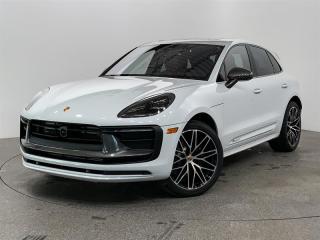Introducing the 2024 Porsche Macan T AWD, showcased in the timeless Carrara White Metallic exterior with a tasteful Black/Bordeaux Red Two-Tone Leather Package Seat interior. Equipped with the prestigious Premium Plus Package, Adaptive Air Suspension with PASM ensures a smooth and dynamic ride, 21" Rs Spyder Design Wheels and much more! For more details or to schedule a test drive with one of our highly trained sales executives please call or send a website enquiry now before it is gone. 604-530-8911. Porsche Center Langley has won the prestigious Porsche Premier Dealer Award seven years in a row. We are centrally located just a short distance from Highway 1 in beautiful Langley, British Columbia. Our hope is to have you driving your dream vehicle soon.